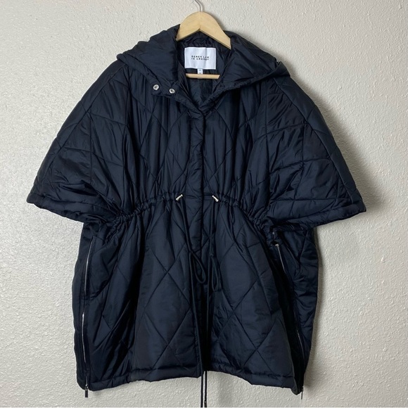Derek Lam 10 Crosby Payton Quilted Poncho - Picture 2 of 12